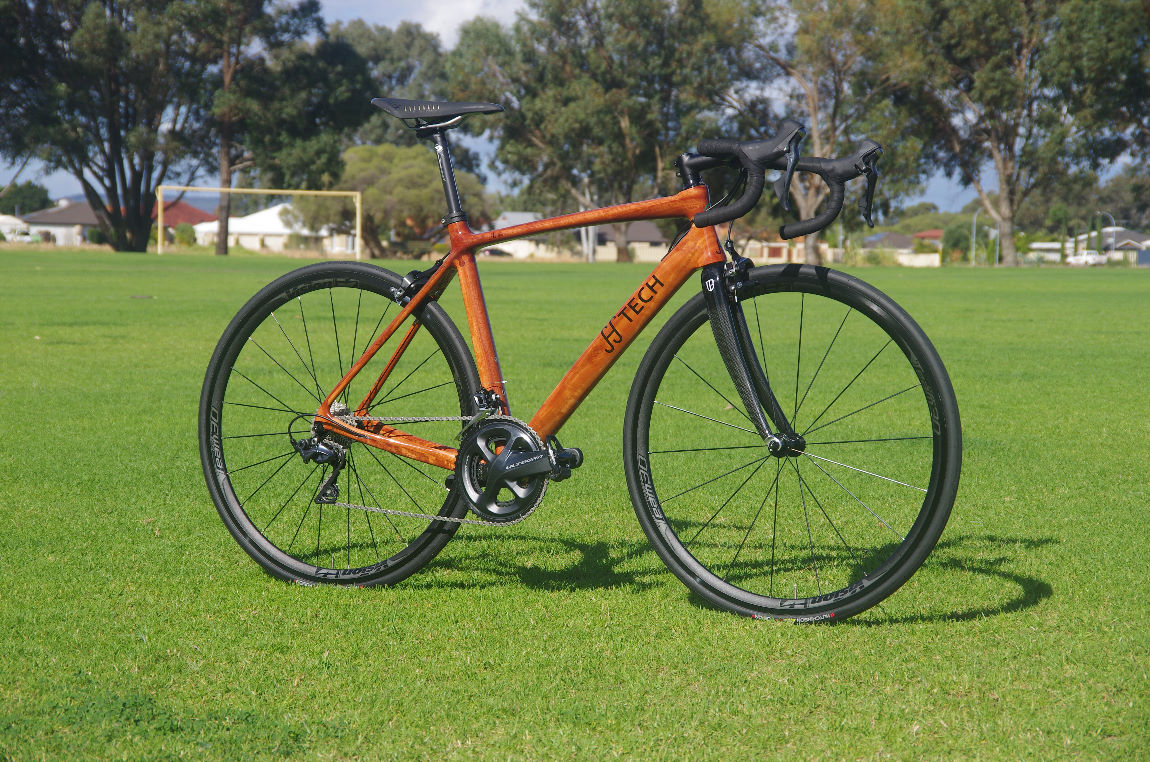 HTech Aeriform Wooden Road Bike