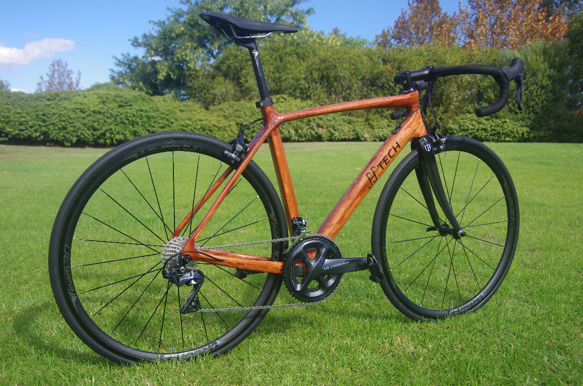 HTech Aeriform Wooden Road Bike