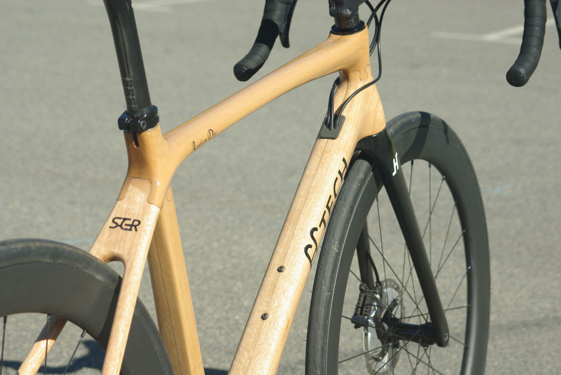 HTech Aeriform Wooden Road Bike