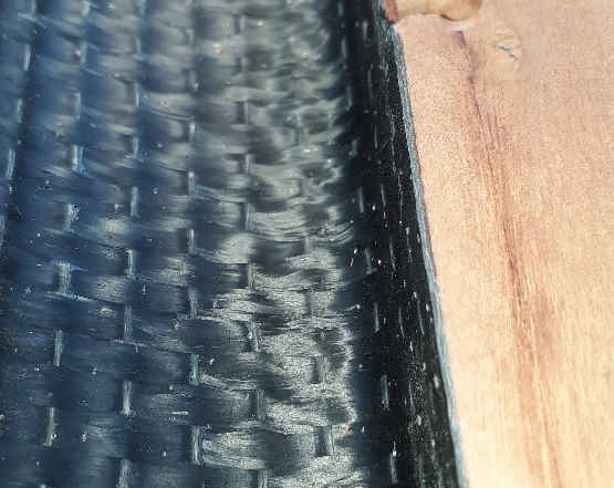 HTech SCR Carbon Layed Inside a Bicycle Frame