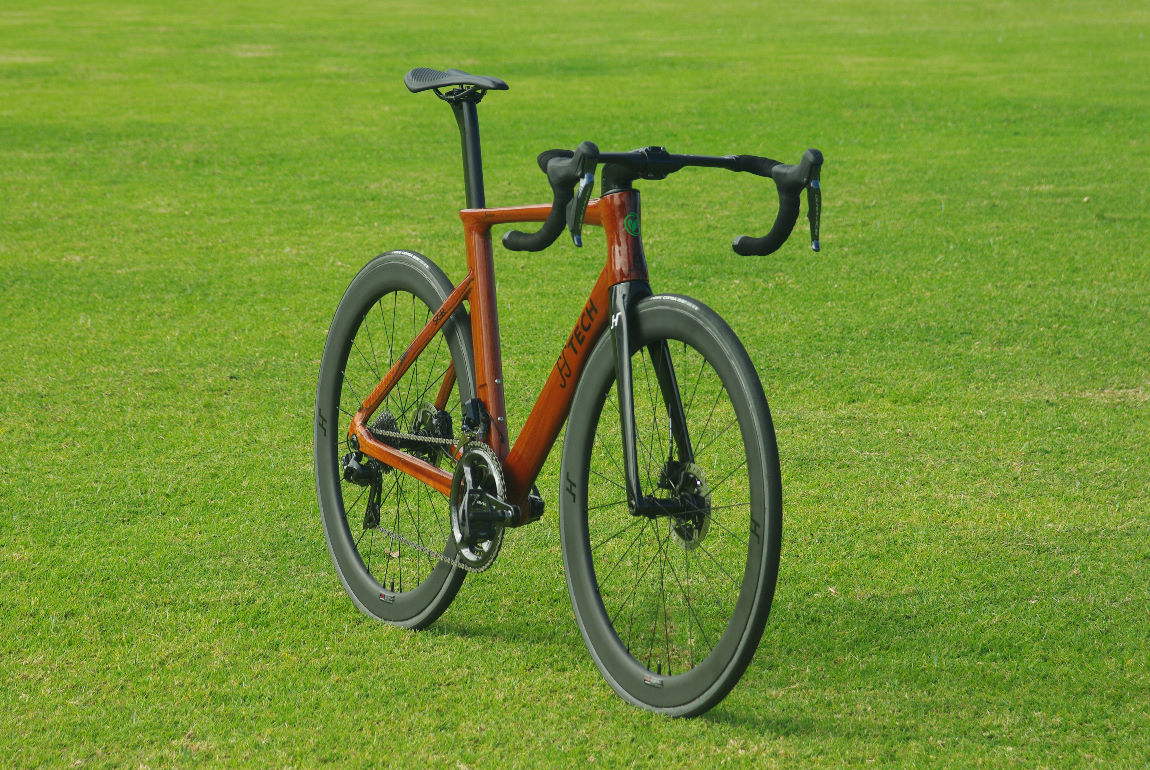 HTech Svelter Wooden Aero Road Bike