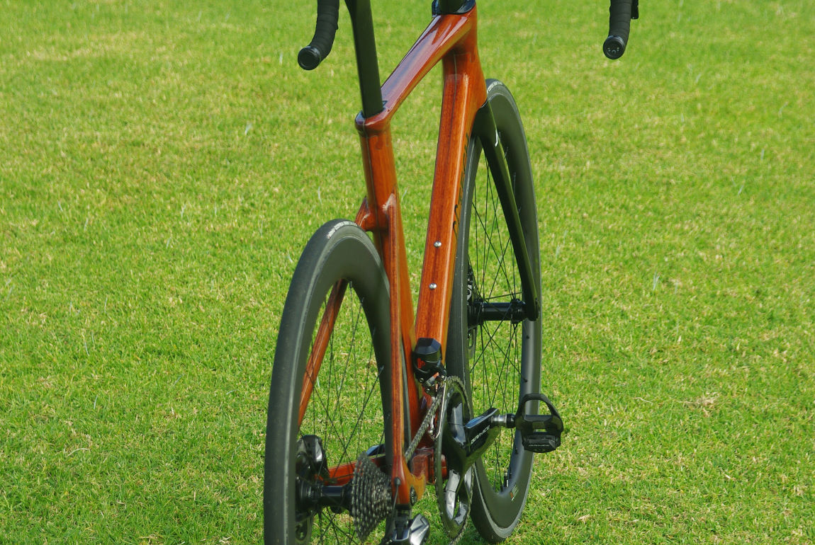 HTech Svelter Wooden Aero Road Bike