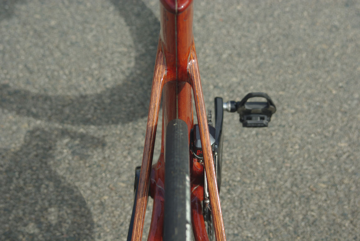 HTech Svelter Wooden Aero Road Bike