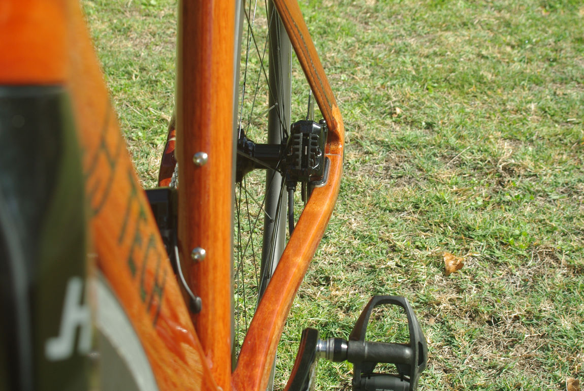 HTech Svelter Wooden Aero Road Bike